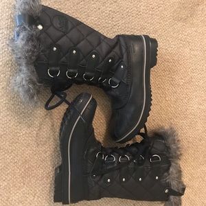 Sorel Tofino black waterproof boots LIKE NEW